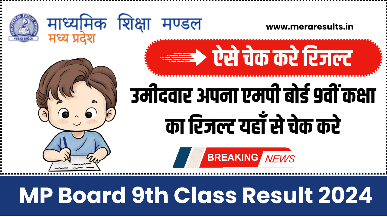 MP Board 9th Class Result 2024