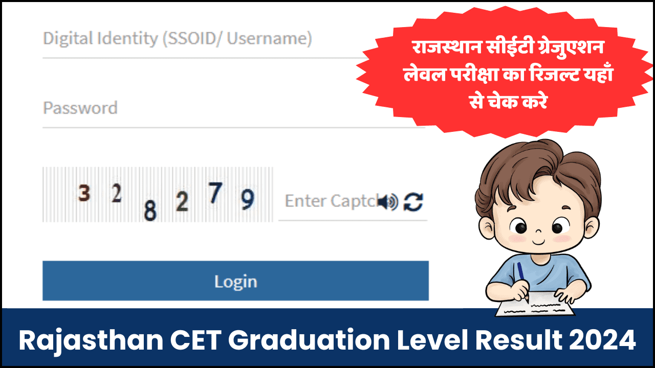 Rajasthan CET Graduation Level Result 2024